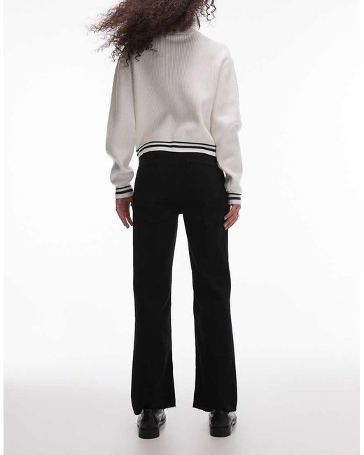 Mango Black Alex Front Pocket Jeans