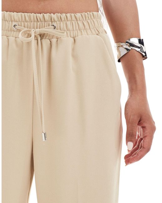 Pantalon River Island en coloris White