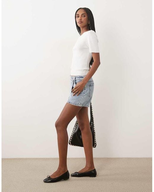 Jdy Blue Denim Skort