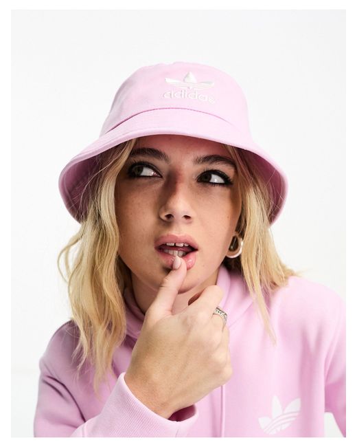 adidas Originals – anglerhut in Pink | Lyst DE