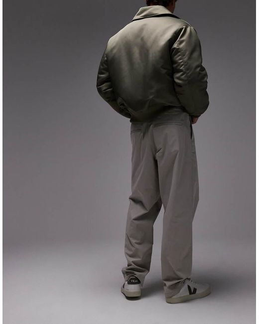 ARKET Gray Relaxed Chino Trousers for men