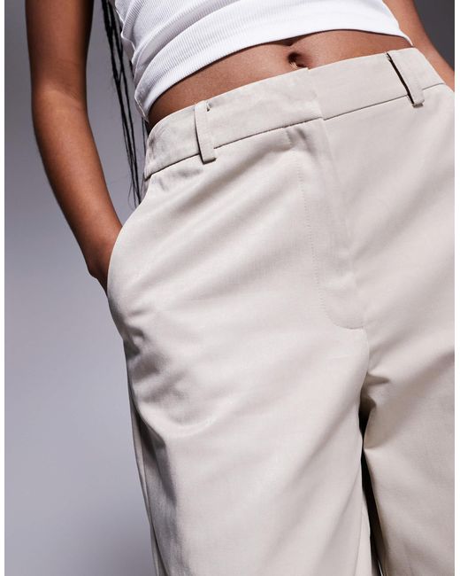 ASOS Multicolor Tailored Horseshoe Pants With Utility Pocket Detail
