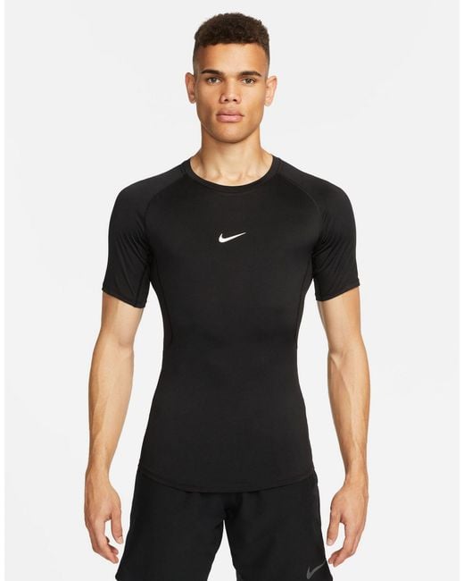 Dri-fit - top nero di Nike in Black da Uomo