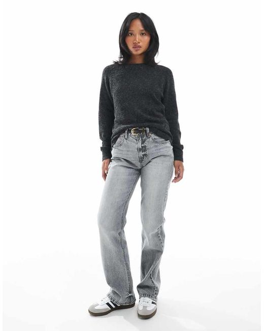 Maglione Lavorato Con Scollo Rotondo di Vero Moda in Black