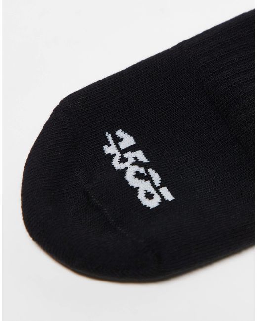 4505 Black Heavy Lifting Graphic Training Sock 2 Pack for men