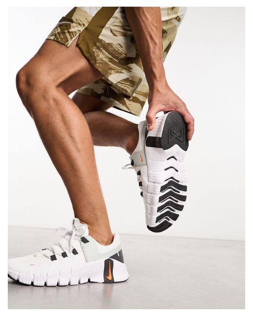 Nike Free Metcon 5 - Sneakers in het White voor heren