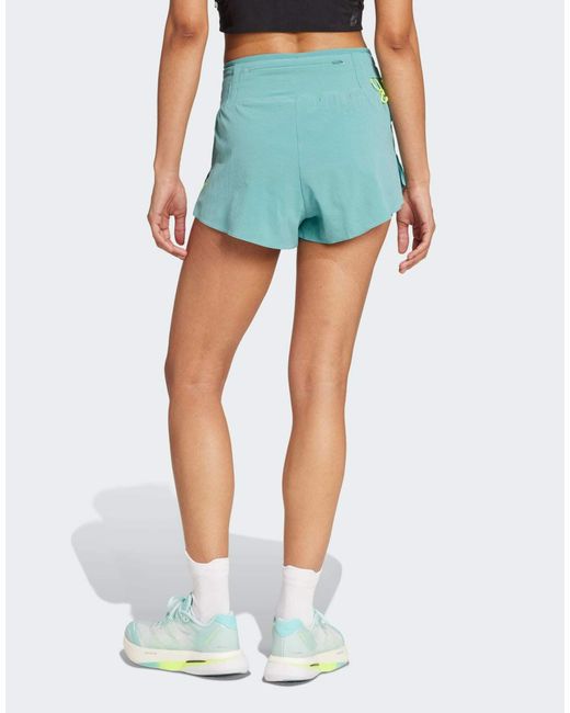 Adizero gel - short Adidas Originals en coloris Blue