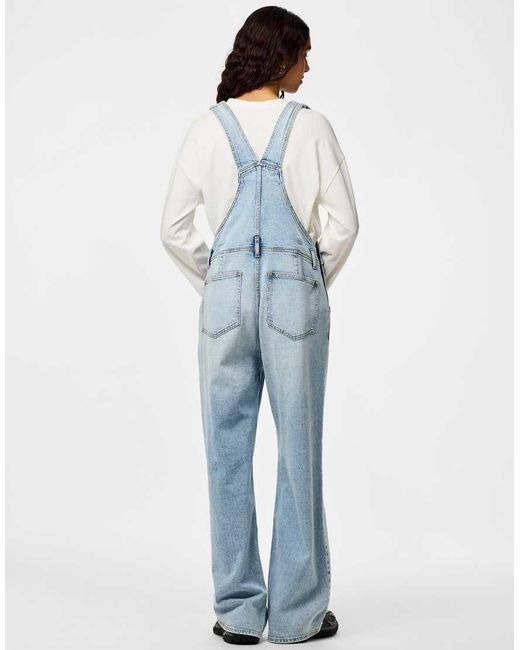 Pieces Broek in het Blue