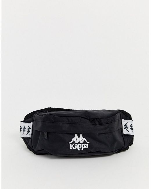 Kappa 222 Banda Anais Bum Bag With Logo Strap in Black for Men | Lyst  Australia