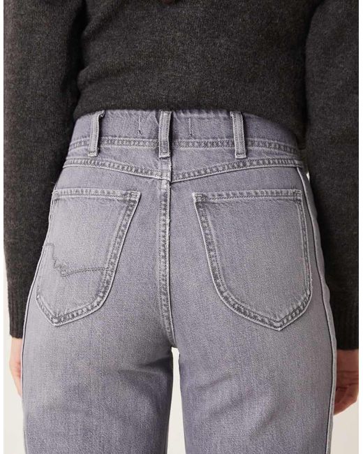 Vaqueros De Pernera Recta Aster De -Gris Free People de color Multicolor
