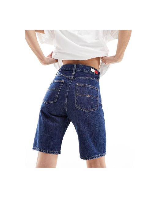 Pantalones cortos vaqueros Tommy Hilfiger de color Blue