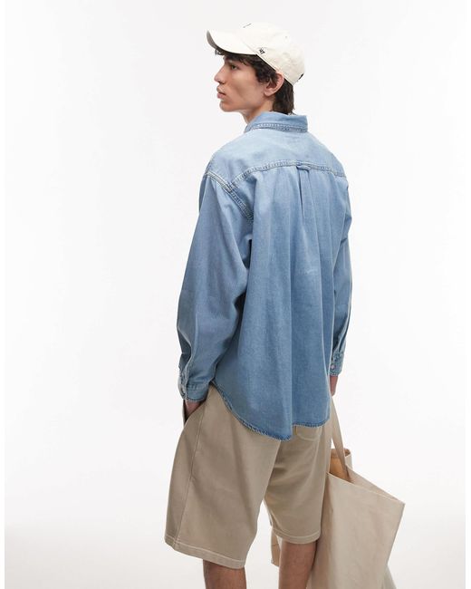 Carhartt – lucas – jeanshemd in Blue für Herren