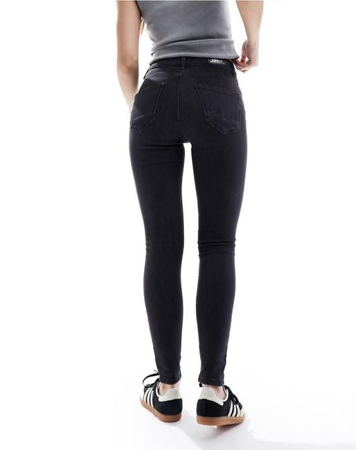 ONLY Black Pushup Skinny Jeans