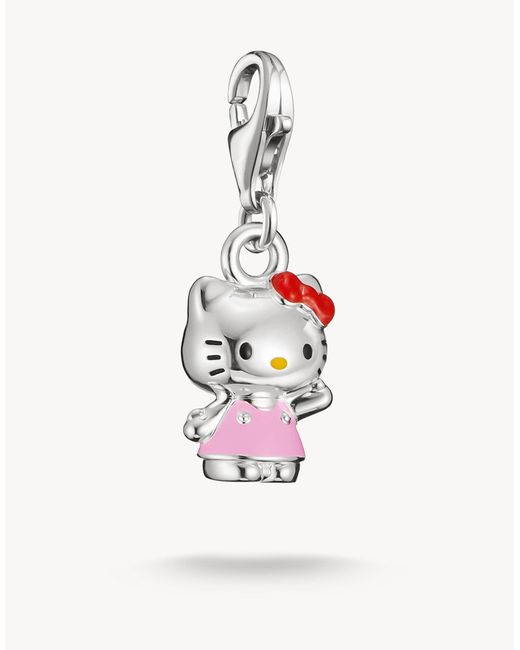Thomas Sabo White Hello kitty charm