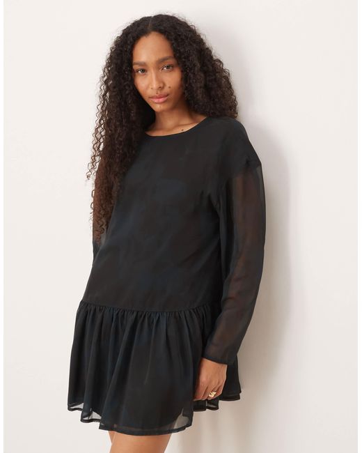 ASOS Black – hängerkleid