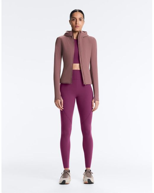 Oysho Purple Fellex® Volcanic Padded Jacket