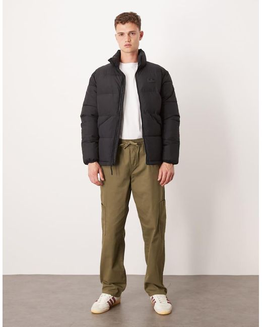 Piumino Isolante Con Logo di Timberland in Black da Uomo