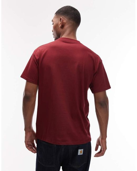 Carhartt Red Vroooom T-shirt for men