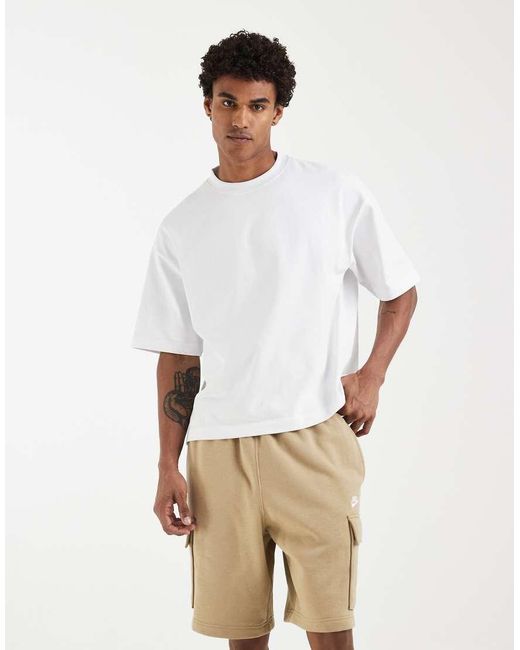 Nike Natural Club Fleece Cargo Shorts for men