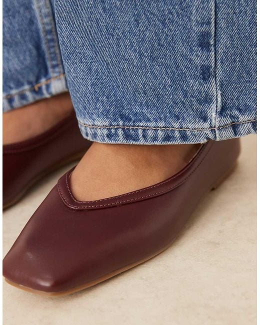 Raid Blue Maryana Ballet Flats