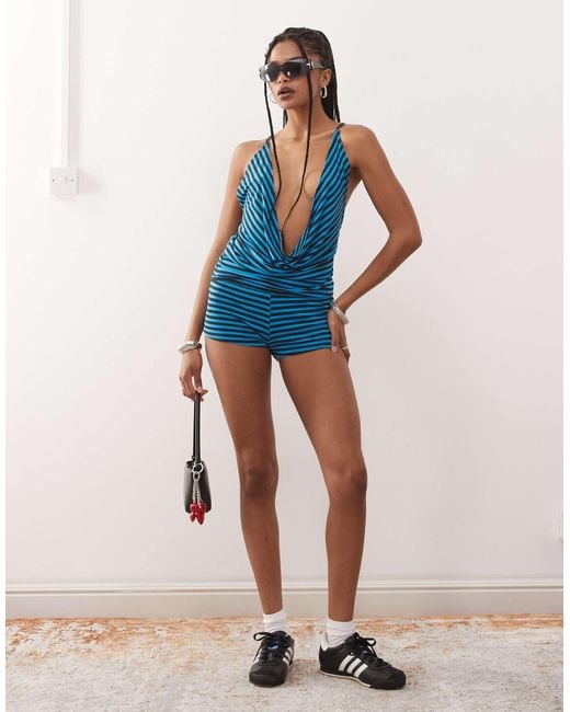 Collusion Blue – micro-shorts