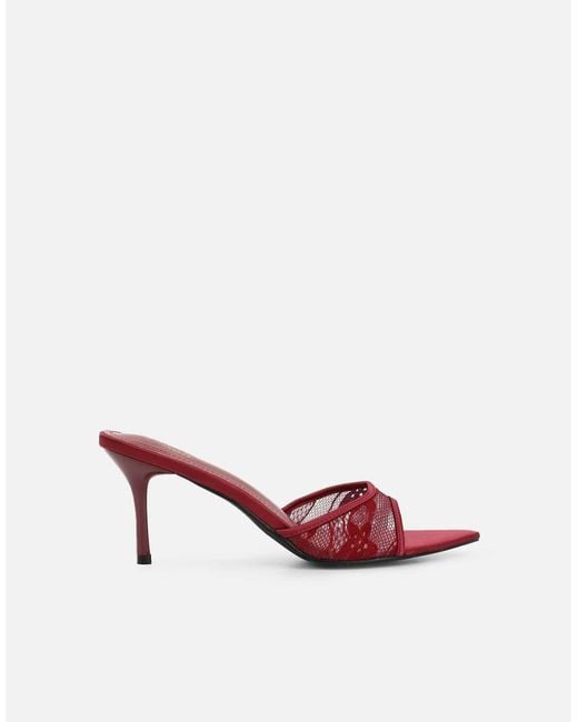 SIMMI Pink Fiorella Mules