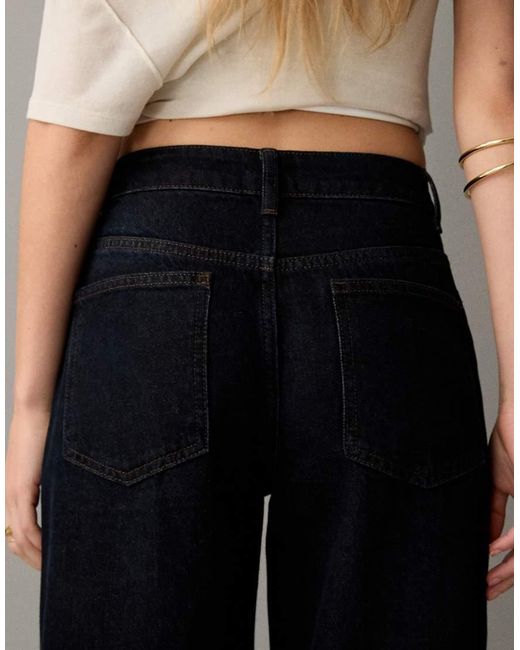 ASOS Red Wide Leg Jean With Extreme Turn Up