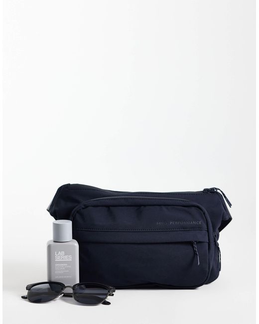 Mango Blue Compact Fanny Pack for men