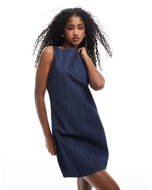 ASOS Blue Mini Shift Dress