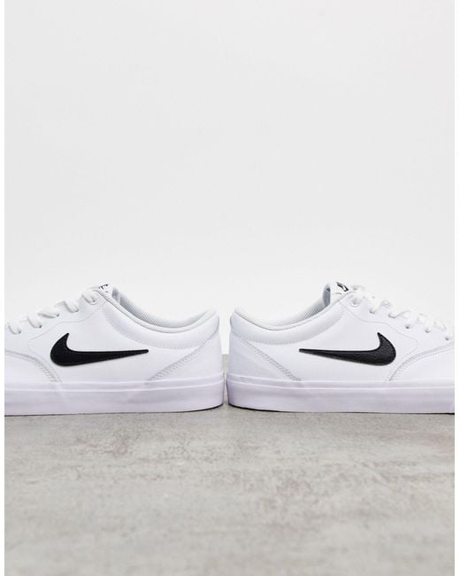 Nike Nike – SB Chron SLR – Leder-Sneaker in in Weiß für Herren | Lyst AT