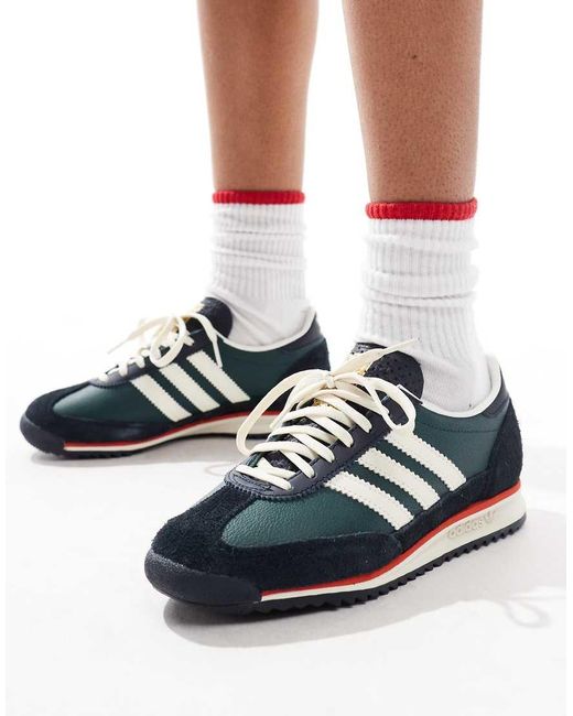 Sl 72 Og di Adidas Originals in Blue
