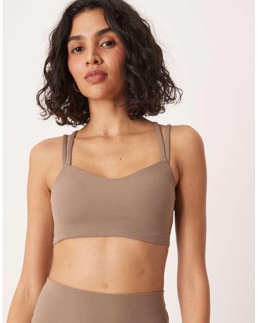 Nike Natural Zenvy Dri-fit Alate Light Support Sports Bra