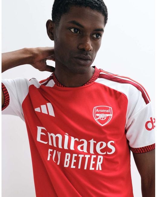 Adidas Originals Red Adidas Football Arsenal 26/27 Home Shirt for men