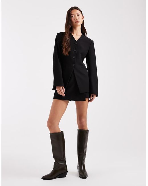 ONLY Black Structured Blazer Co-ord