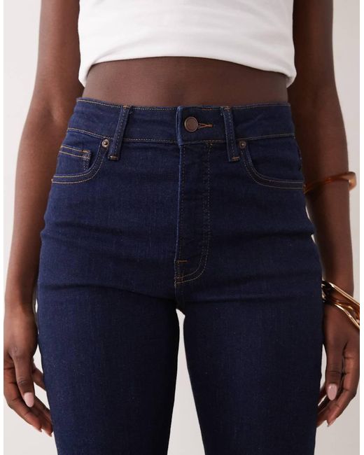 GOOD AMERICAN Blue Good Legs Flare Jeans