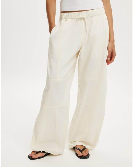 Cotton On White Jackson Utility Pant