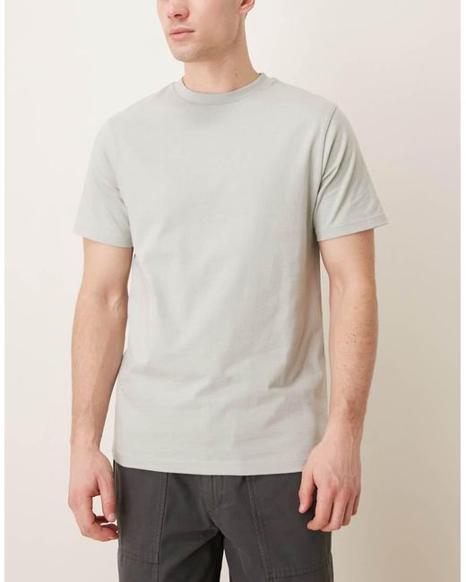 ASOS Natural Essentials Regular Fit T-shirts 3 Pack for men