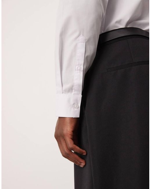 ASOS Regular-Fit Overhemd in het White voor heren