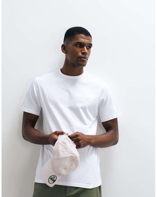 ASOS White Breathemaxtm Lite Regular Fit T-shirt for men