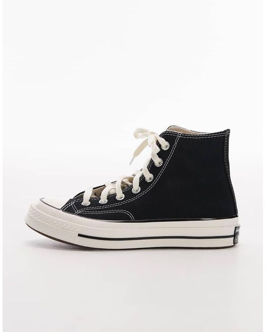 Converse Black Chuck 70 Hi Trainers