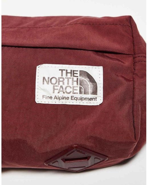 The North Face Red Berkeley Lumbar Bum Bag