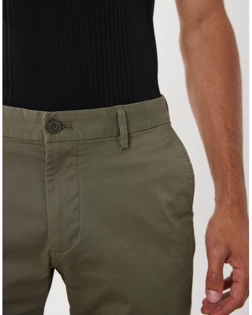 Mango Natural Chino Shorts for men