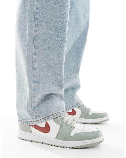 Nike Blue Nike Air 1 Low Trainers for men