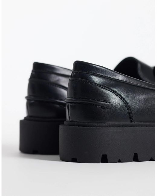 SEQWL Blue Kinder Chunky Loafers