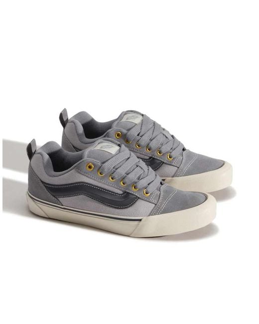 Vans White Knu Skool Sneakers
