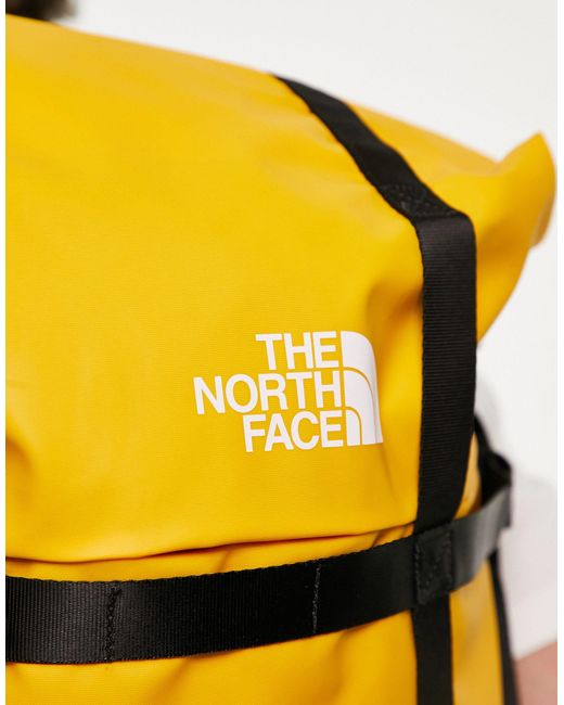 The North Face Commuter - Roll-top Rugzak in het Yellow voor heren