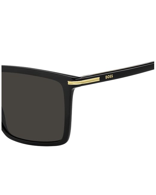 Boss Sunglasses Black Boss Square Shaped Sunglasses for men