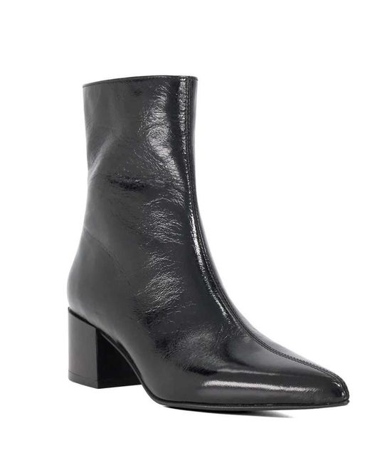 Dune Black Pami Ankle Boots