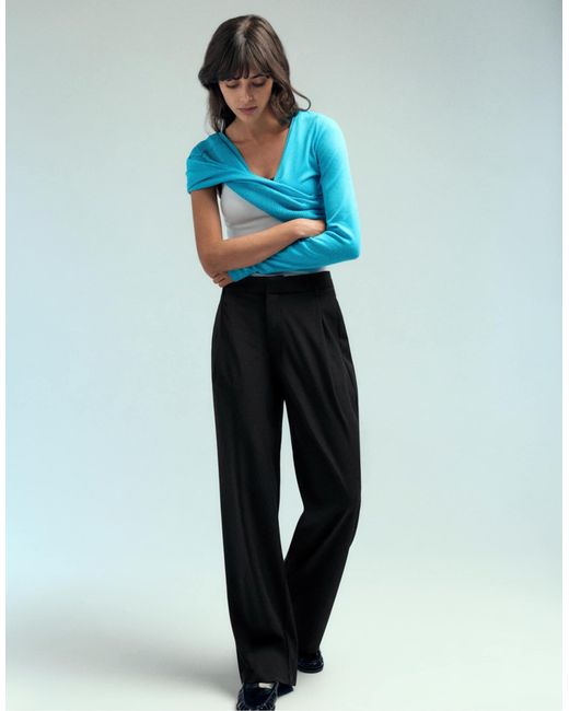 Pull&Bear Black – elegante hose