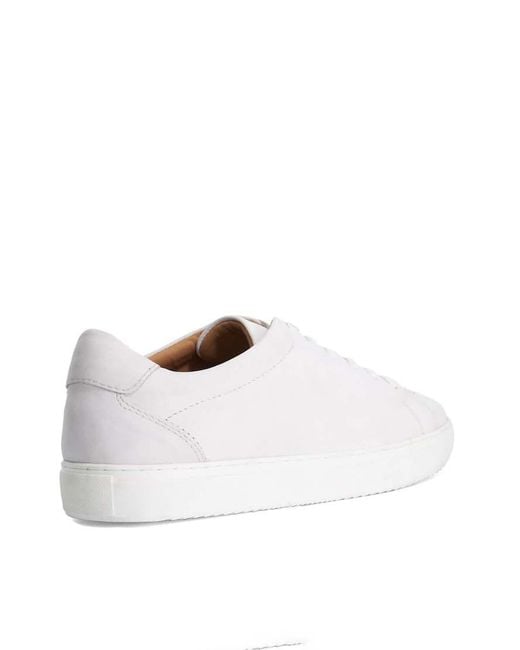 Dune White Trevons Trainers for men